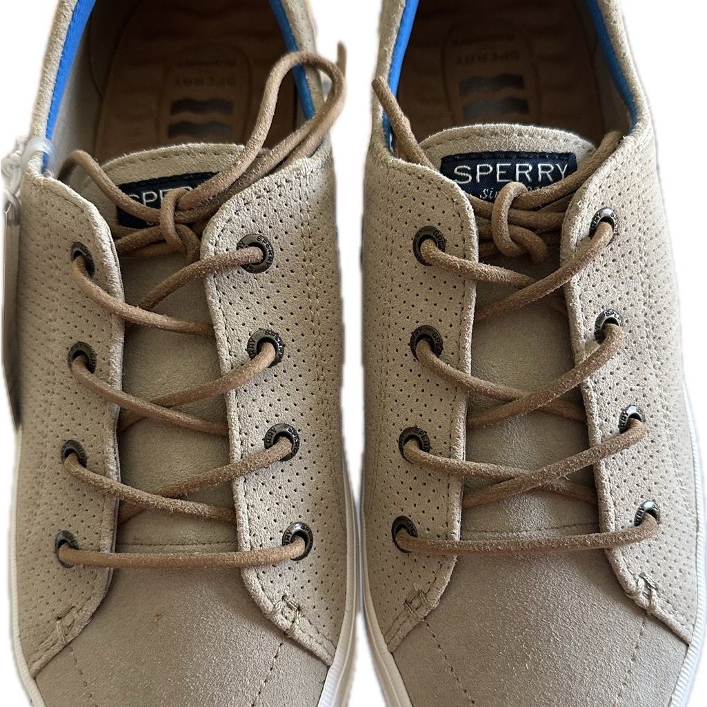 Nwt Sperry Beige Crest Vibe Plushwavesneakers Size 9.5